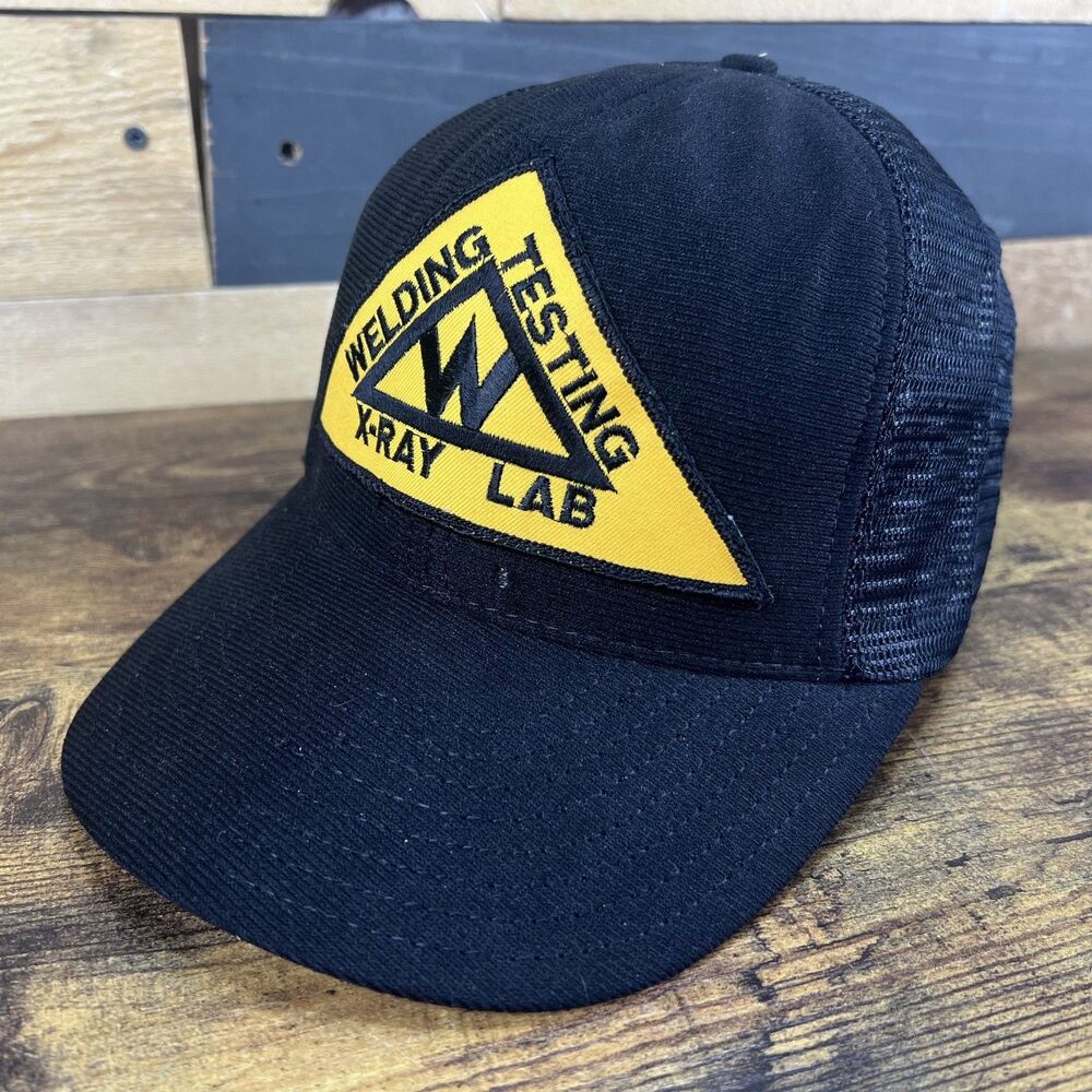 Welding Testing X-Ray Lab Vintage Snap Back Adjustable Hat Trucker Cap USA Made